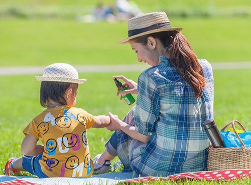 秋でもしっかり虫刺され対策を！子どもは特に「蚊」に要注意！